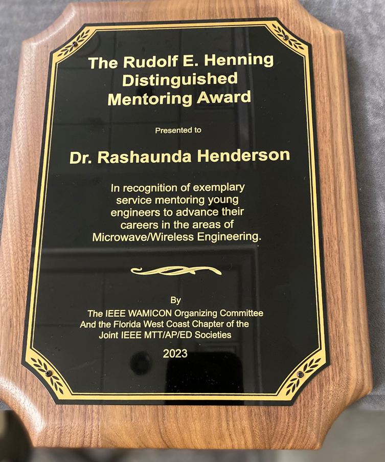 Rudolf E. Henning Distinguished Mentoring Award
